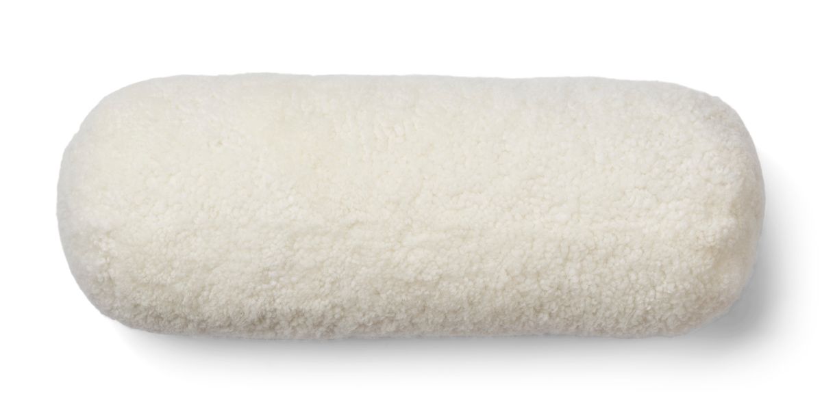 Bolsterpute | Korthåret | New Zealand | Ø20xL52 cm Hvit