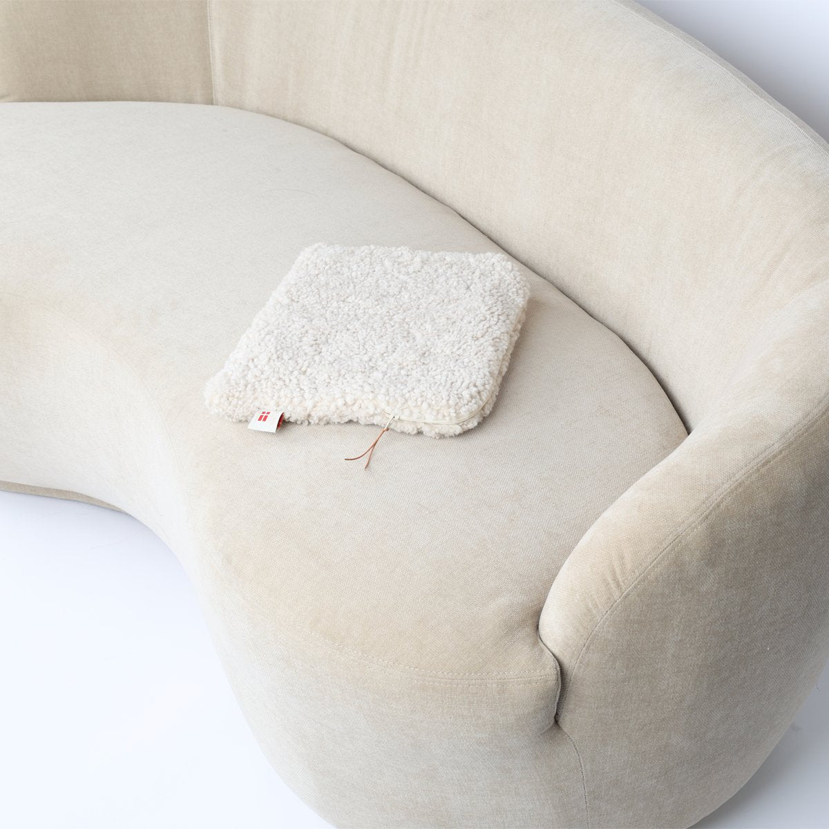 Computer Sleeve ⎮ Saueskinn ⎮ 36 cm x 28 cm Pearl