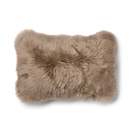 Classic Collection | Ullpute | Langhåret | 52x52 cm | 34x52 cm  Beige / Lysebrun