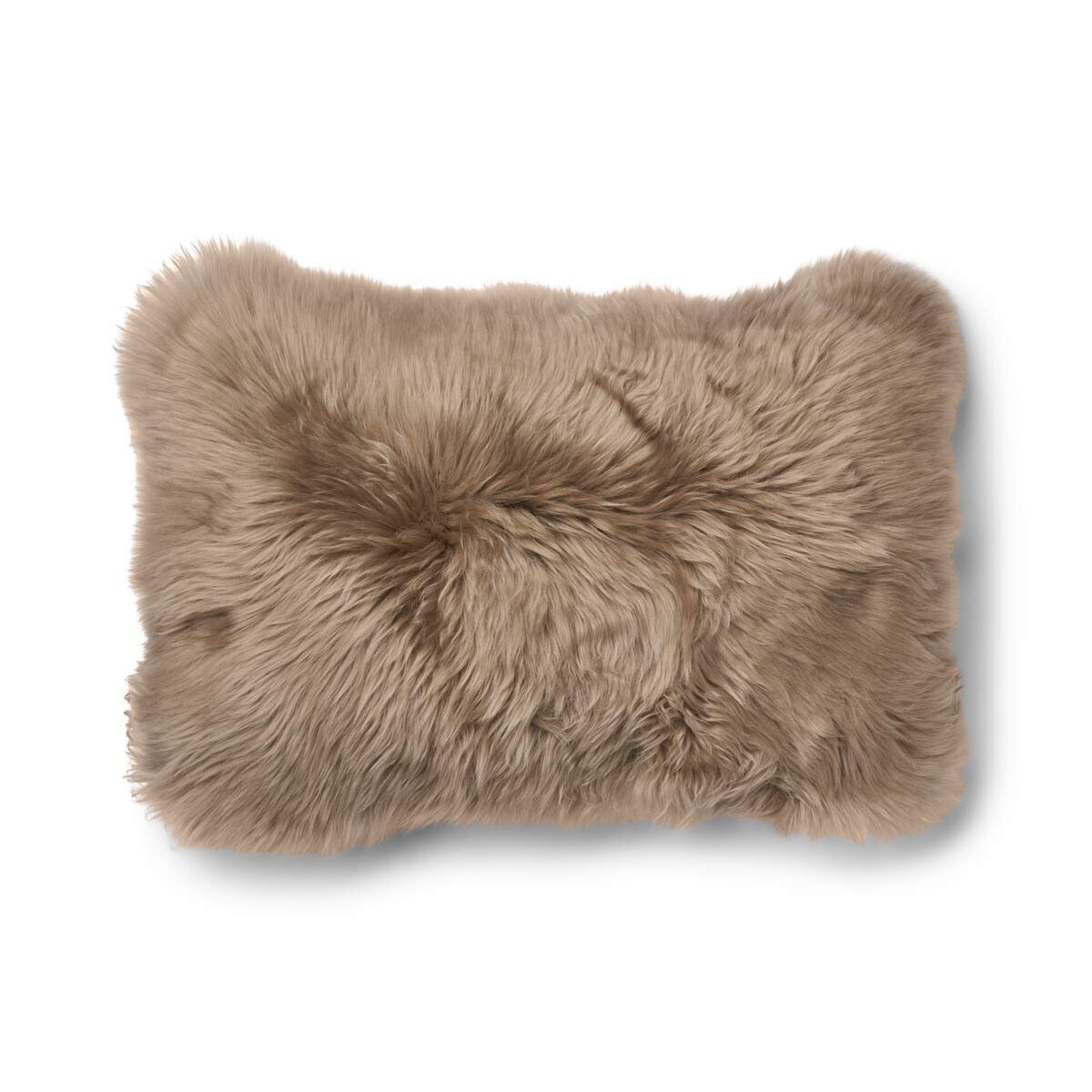 Classic Collection | Ullpute | Langhåret | 52x52 cm | 34x52 cm  Beige / Lysebrun