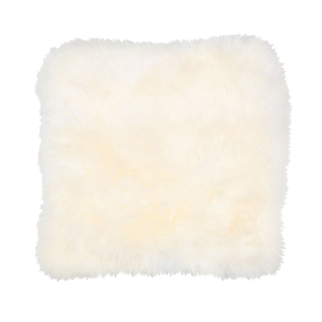 Saueskinnspute | Lang ull | Uten fyll | 50x50 cm