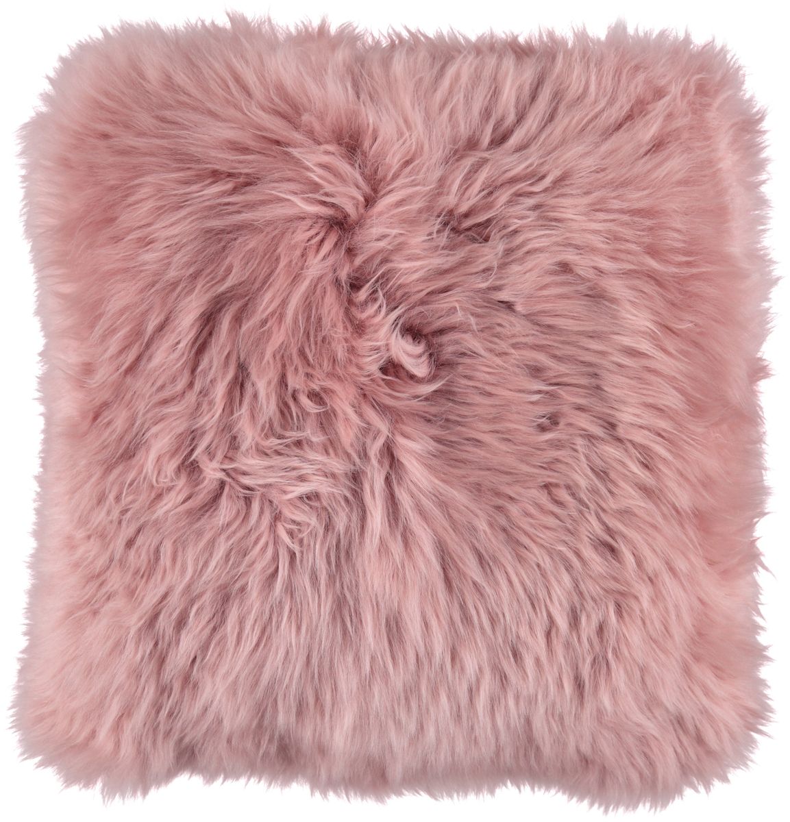 Saueskinnspute | Langhåret | New Zealand | 50x50 cm Rosa