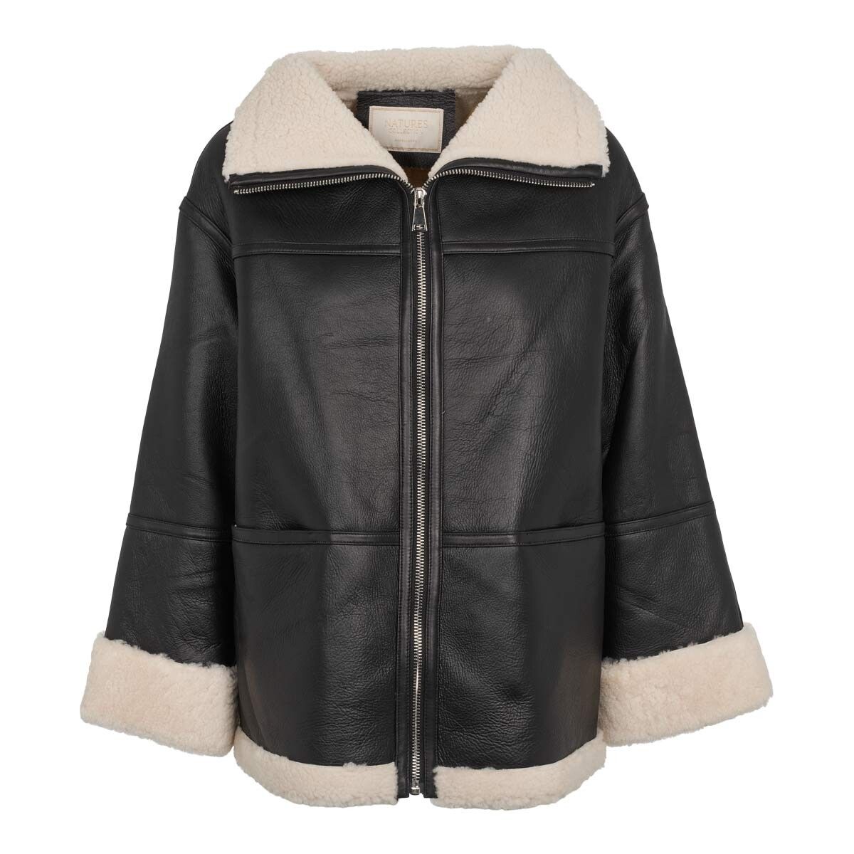 Karina jakke Svart / Beige