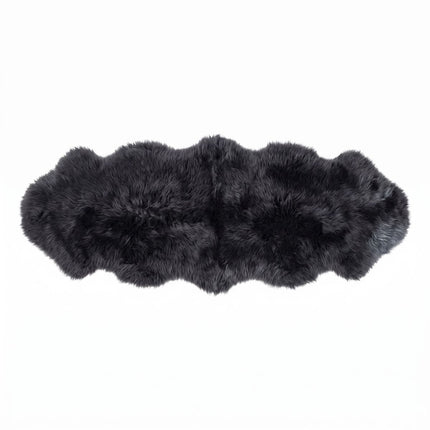 Fellvang Dobbel Saueskinnsfell | Langhåret | New Zealand | 160x60 cm Kull