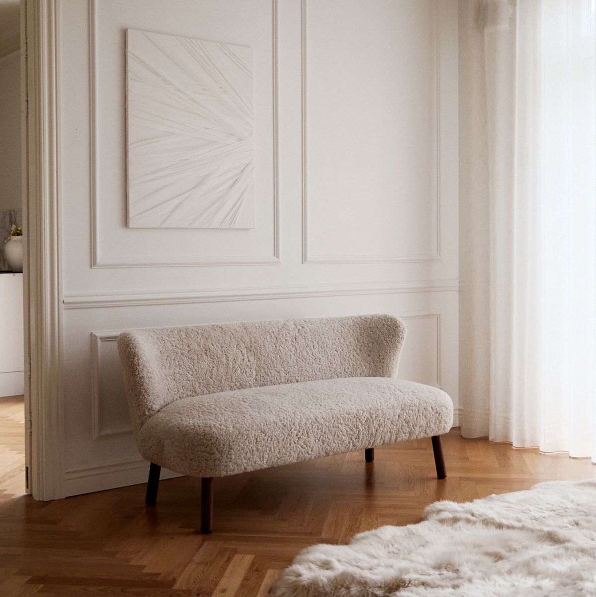 Emanuel 2-seters sofa Koksgrå
