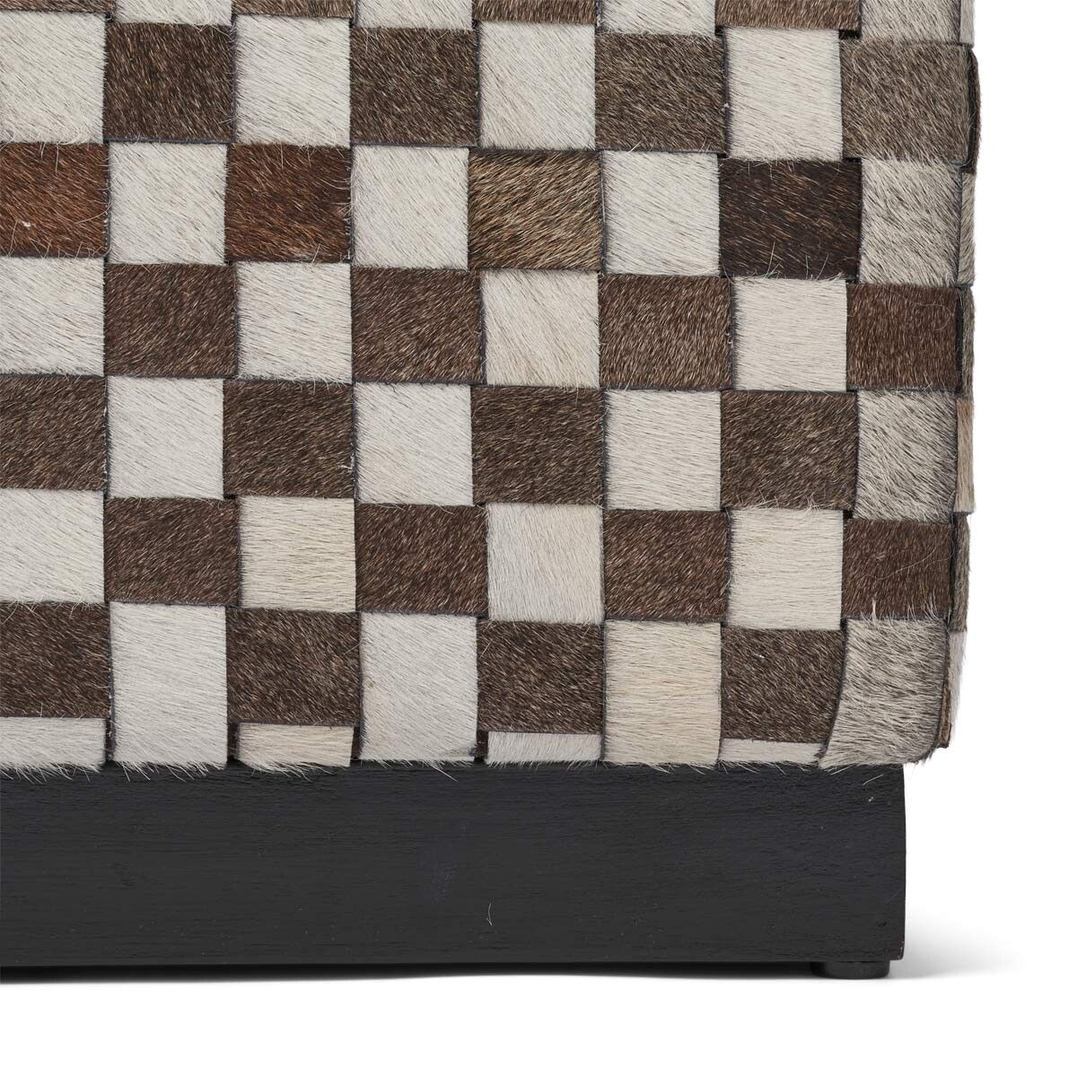 Cross Check puff | Premium kalveskinn | To størrelser