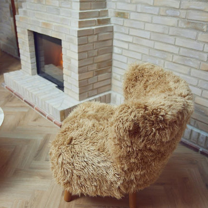 Emil Lounge Chair | Long Wool