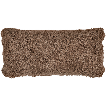 Saueskinnspute i kort ull | Dobbeltsidig | SW | 30x60 cm Taupe