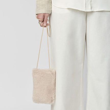 Gwen mobilveske Beige