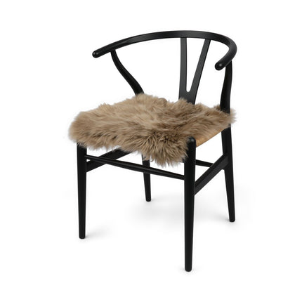 Saueskinnpute | Langhåret | New Zealand | 40x40 cm Lysebrun