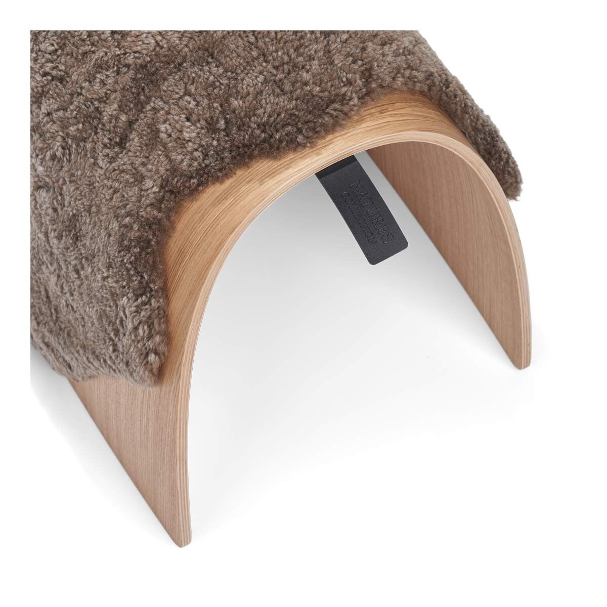 Sheep Stool cover | Korthåret | New Zealand Lysebrun