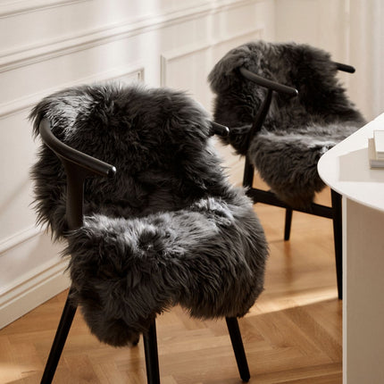 New Zealand saueskinn | lang ull | 100 cm Lilla