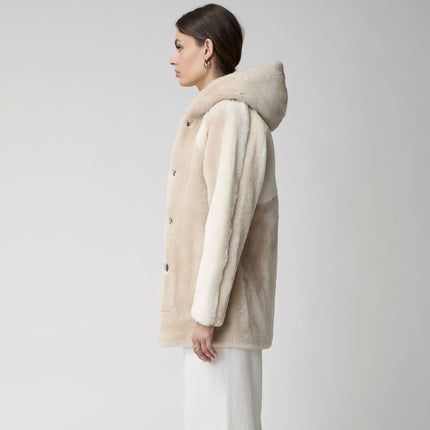 Leah jakke Beige / Brun