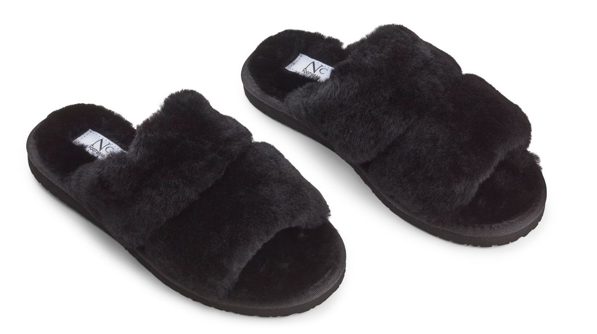 Slipper straps Svart