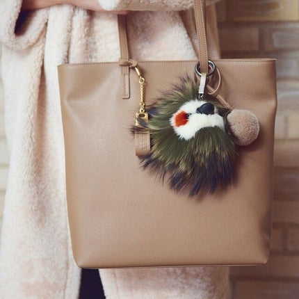 Mr. Chopper nøkkelring Hvit / Grå ögon