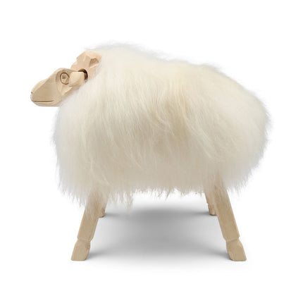 Alpin Fåreskulptur Naturhvit