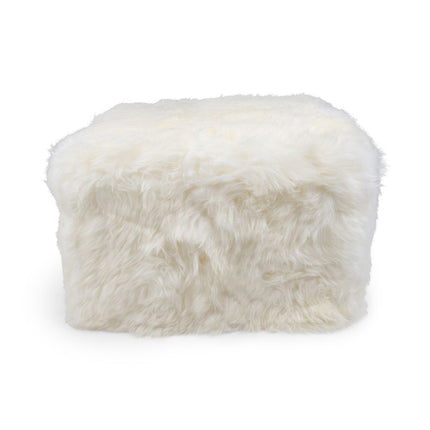 Puff | Langhåret | New Zealand | Lærbakside Hvit