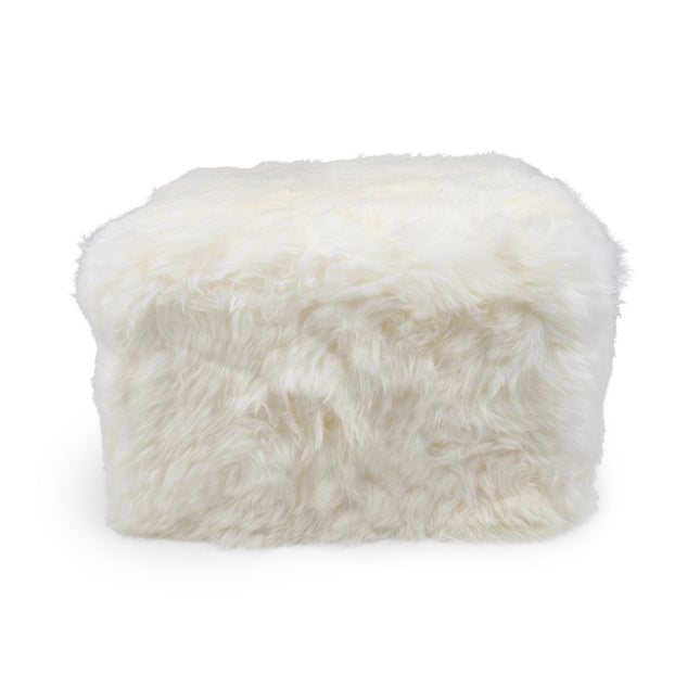 Puff | Langhåret | New Zealand | Lærbakside Hvit