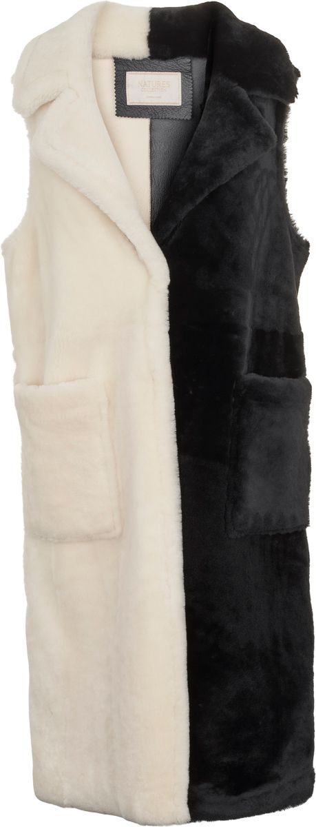 Raelynn vest Svart / Beige