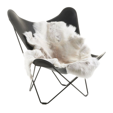 Reinsdyrskinn | Finland | 70x110 cm Naturlig lys