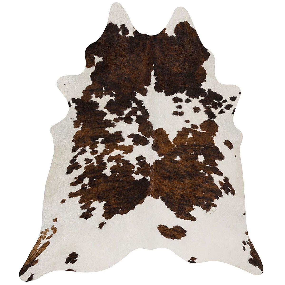 Premium Naturlige Kuskinn Salt / Pepper / Brun / Hvit