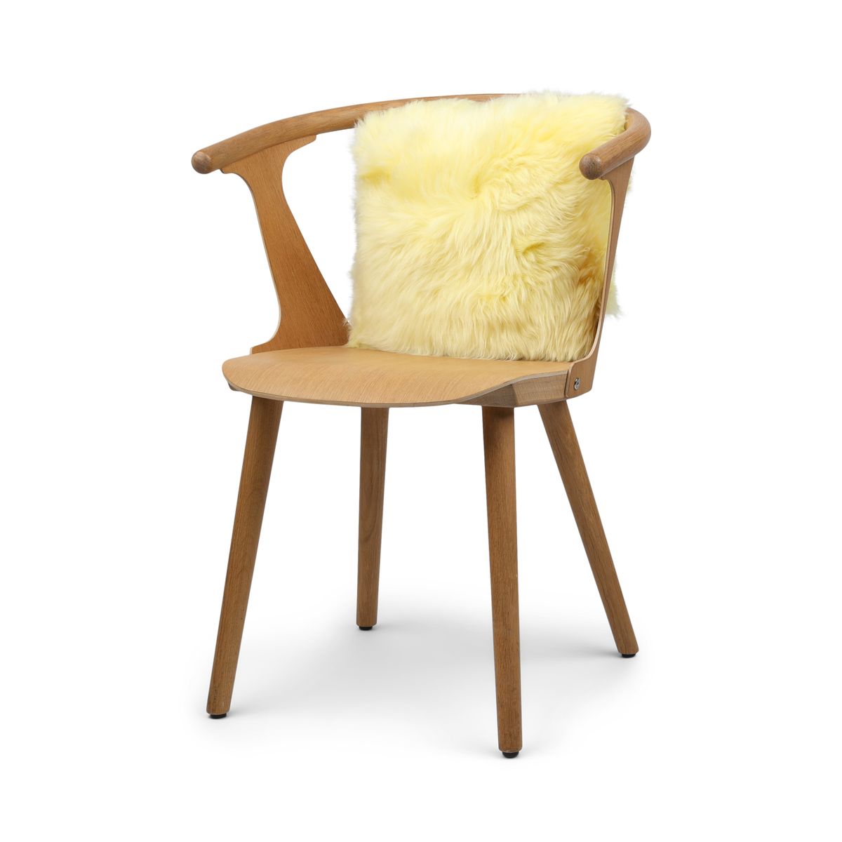 Saueskinnspute | Langhåret | New Zealand | 35x35 cm Sitron