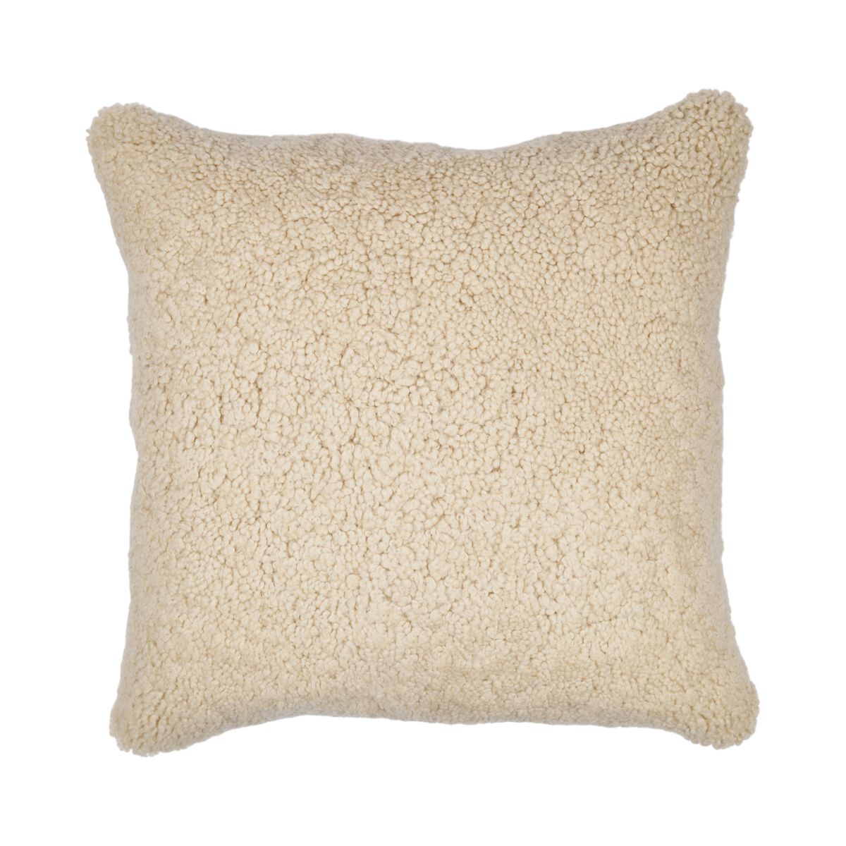 Saueskinnpute | Korthåret | New Zealand | 50x50 cm Beige