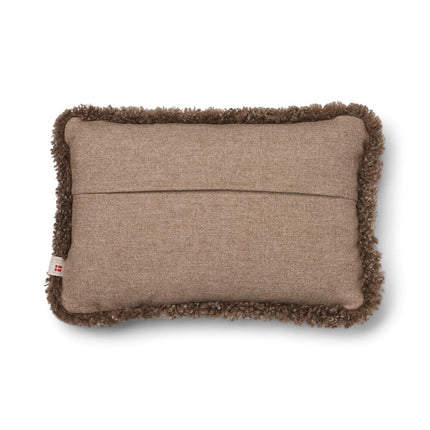 Classic Collection | Ullpute | Korthåret | Dobbeltsidig | 52x52 cm | 34x52 cm  Beige / Lysebrun
