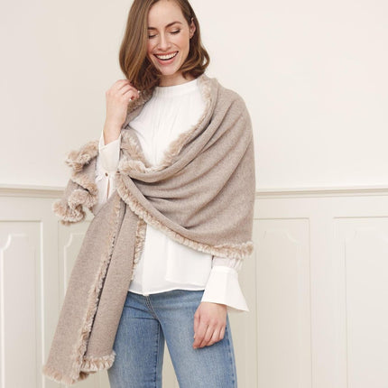 Scarlet halstørkle Svart / Svart