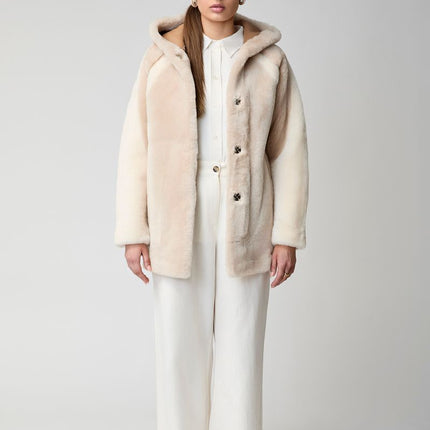 Leah Jakke Beige/Brun