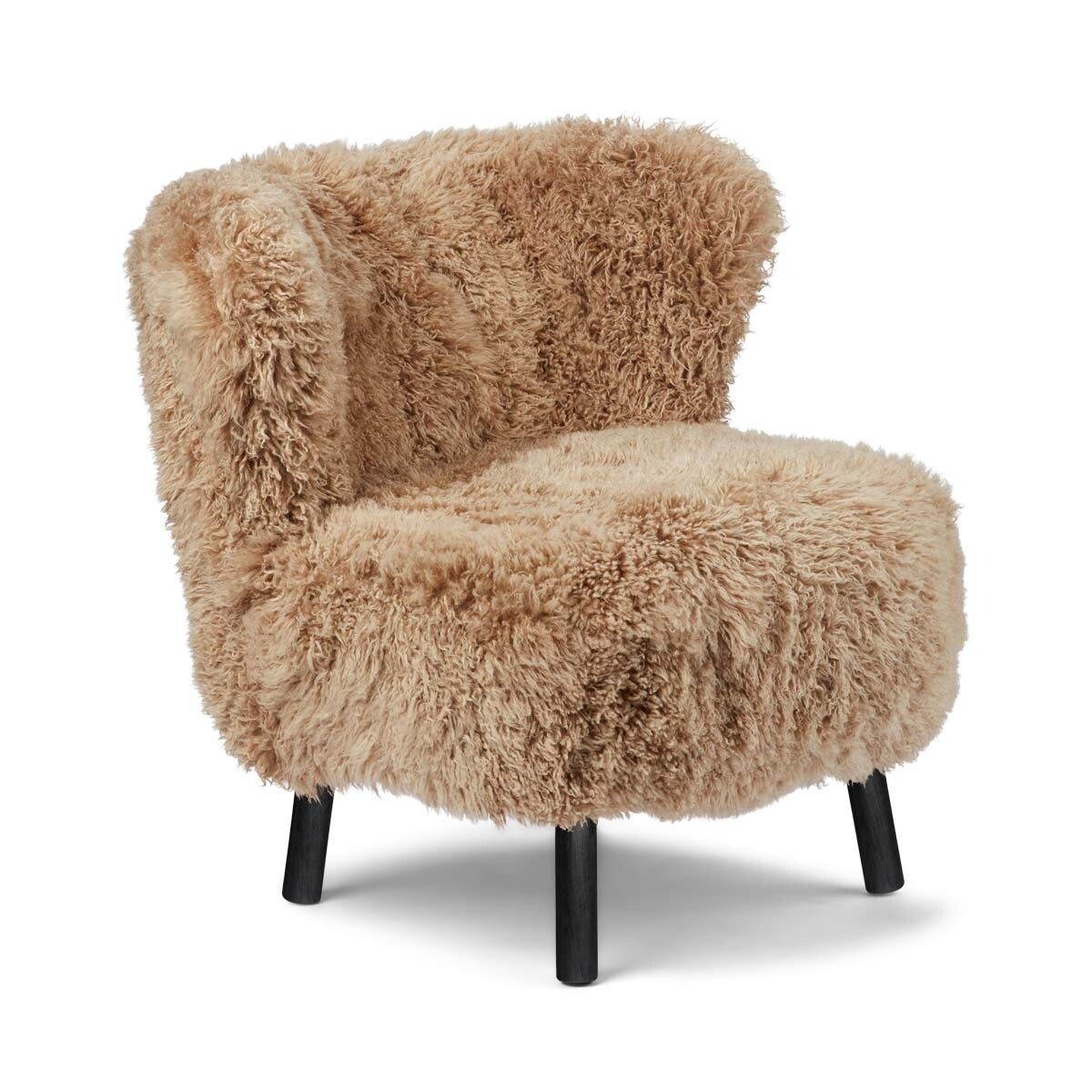 Emil Lounge Chair | Langhåret Honning