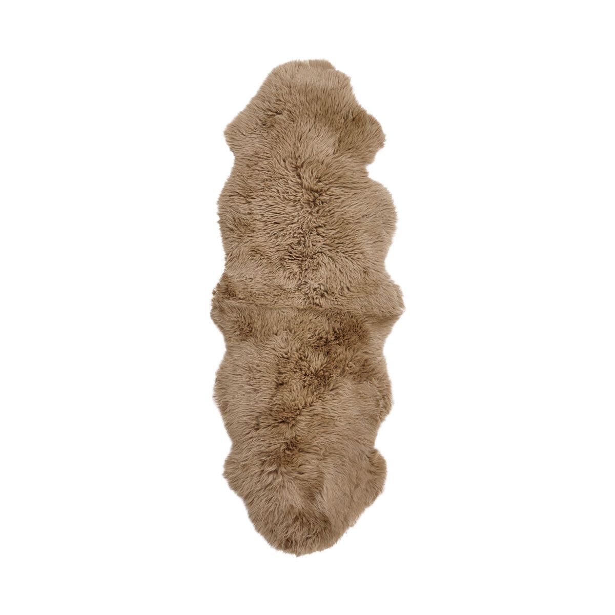Saueskinn | Langhåret | New Zealand | 180x60 cm Lysebrun