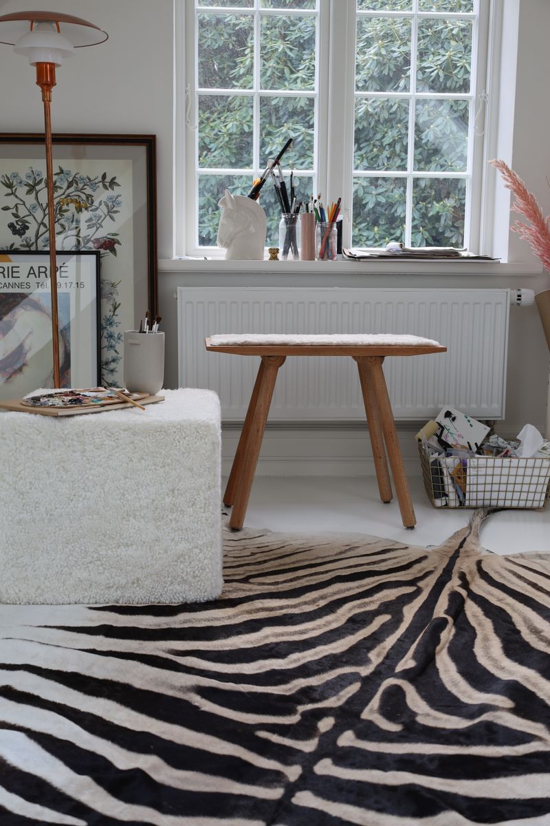 Sebraskinn Zebra
