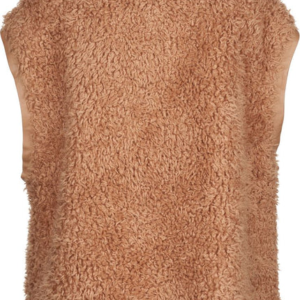 Ivette Vest Teddy Brun