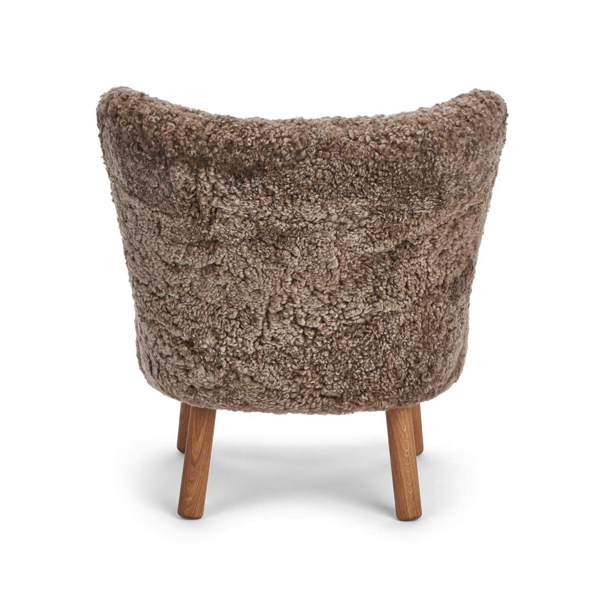 Emily Lounge Chair | Korthåret Lysebrun