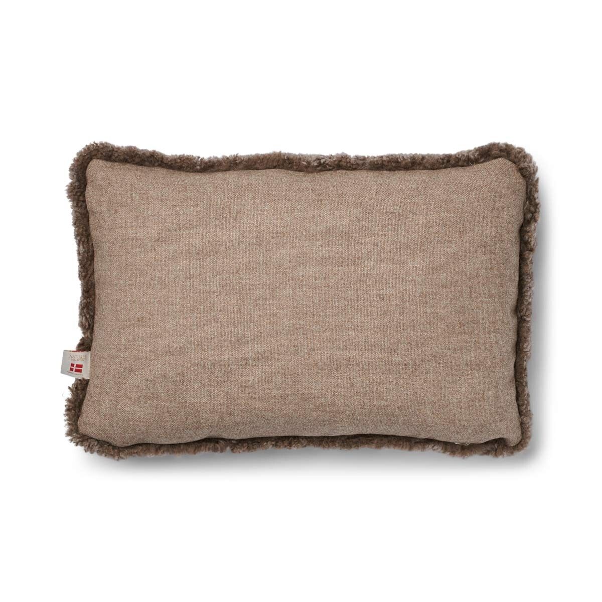 Classic Collection | Ullpute | Korthåret | 52x52 cm | 34x52 cm  Beige / Lysebrun