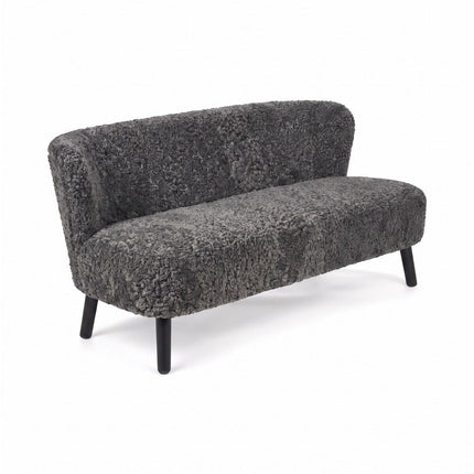 Emanuel 2-seters sofa Grå