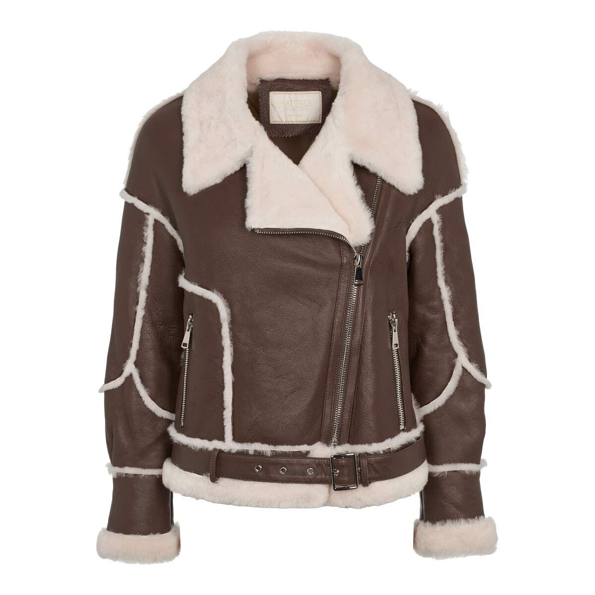 Nicole jakke Brun / Beige