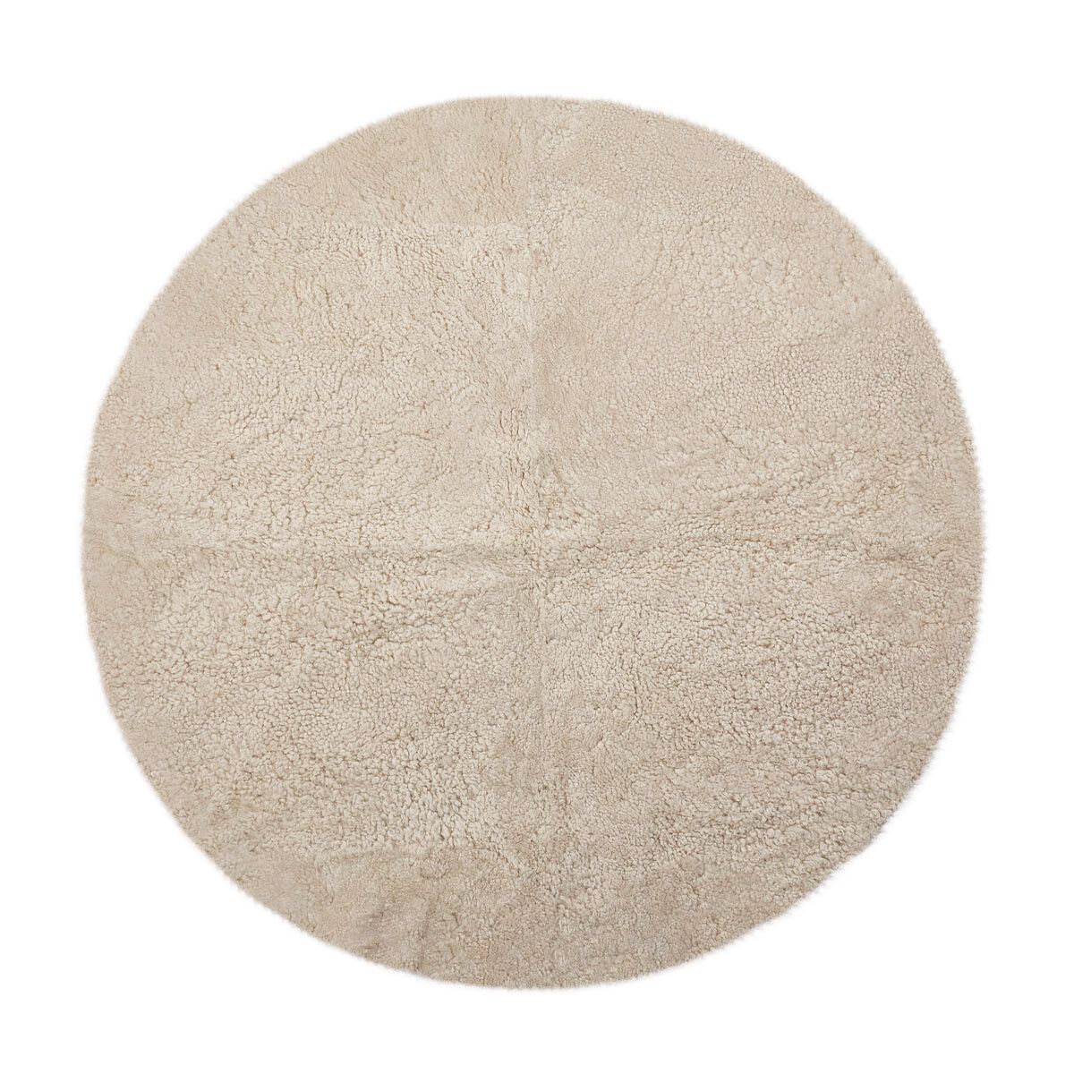 Gulvteppe | Korthåret | New Zealand | Ø140 cm