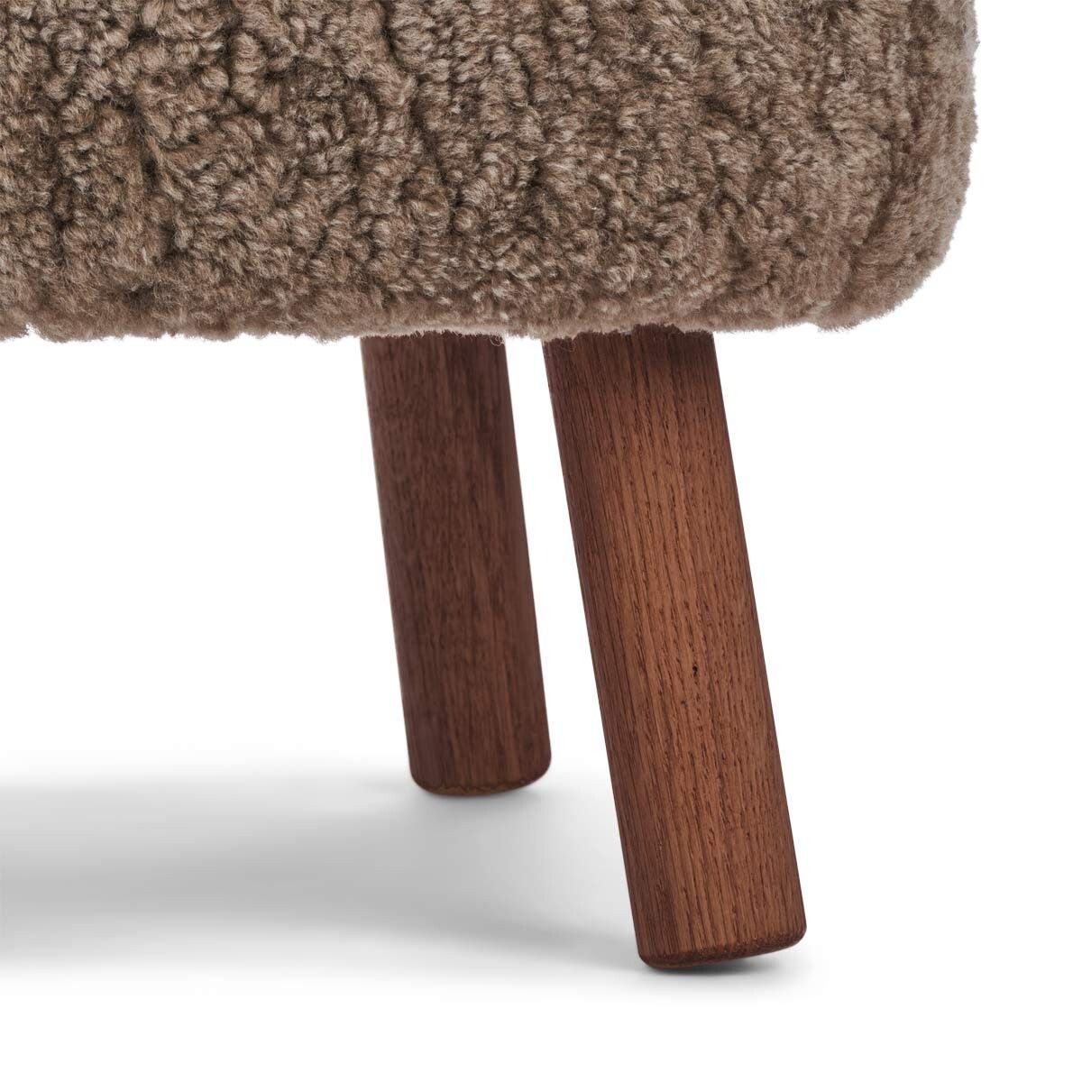 Emma Mini Lounge Chair Lysebrun