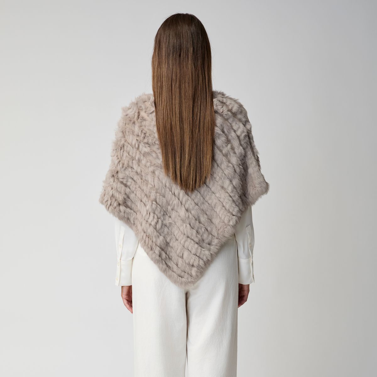 Molly poncho Svart