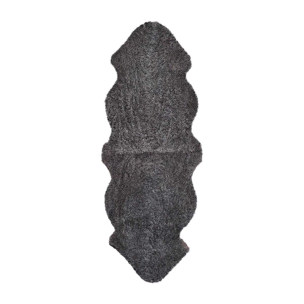 Saueskinn | Korthåret | New Zealand | 180x60 cm Koksgrå