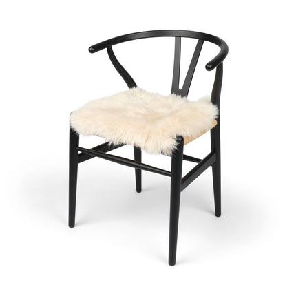 Stolpute | Langhåret | New Zealand | Stoffbakside | 40x40 cm Beige