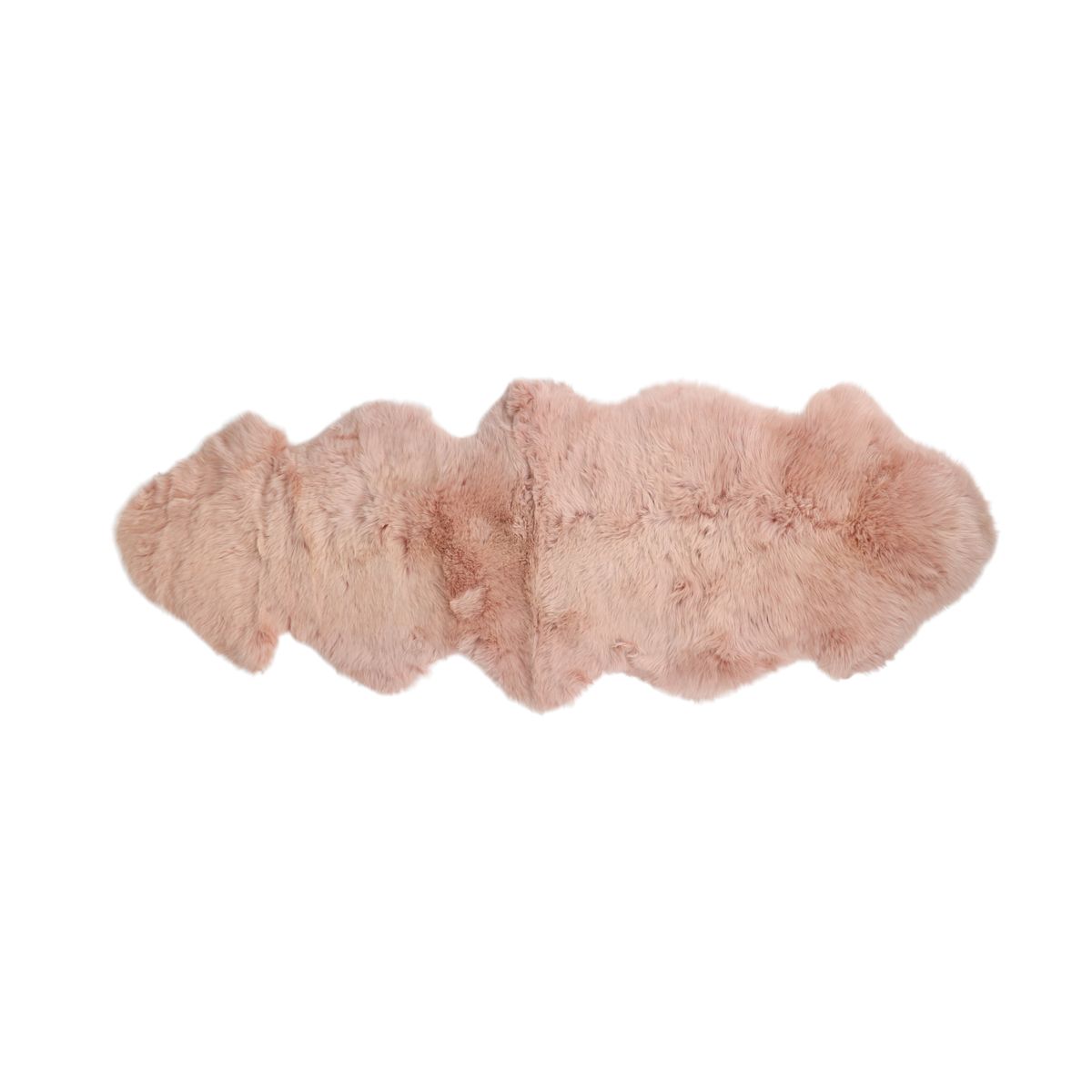 Merino saueskinn | Langhåret | New Zealand | 170x60 cm Rosa