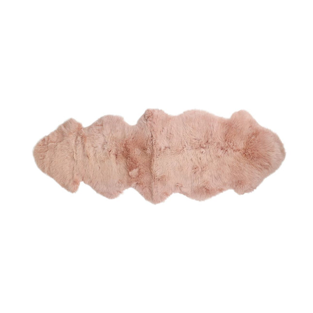 Merino saueskinn | Langhåret | New Zealand | 170x60 cm Rosa