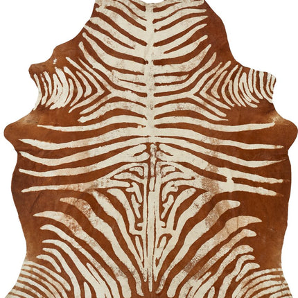 Cow Hide Vintage Zebra 220x170 cm