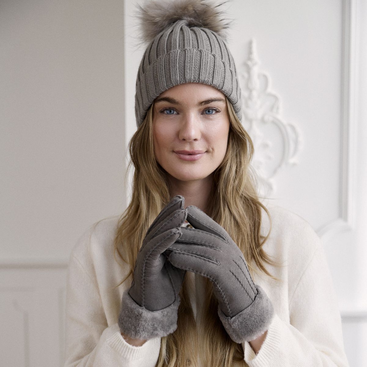 Kathryn hansker Svart