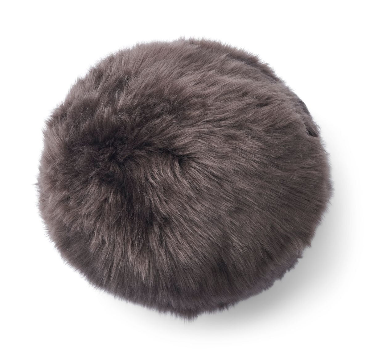 Angelite pute | Langhåret | New Zealand | Ø25/30/35 cm Valnøtt