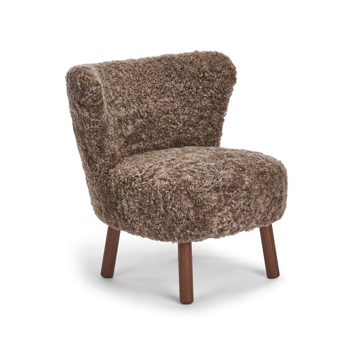 Emily Lounge Chair | Korthåret