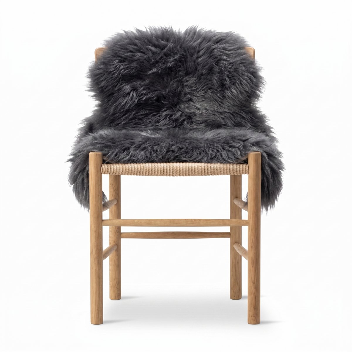 Saueskinn | New Zealand | 90 cm | Langhåret | Premium kvalitet